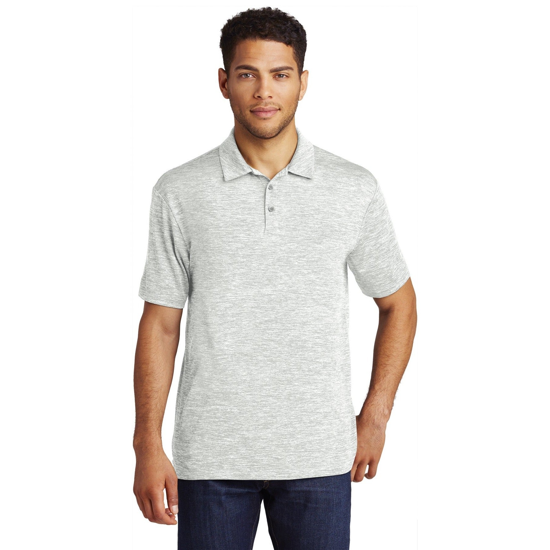 Sport-Tek-Sport-Tek ® PosiCharge ® Electric Heather Polo. ST590-MedTech-5